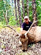 Brandon (Guide) with his client's Archery Elk Taken 9/18/21